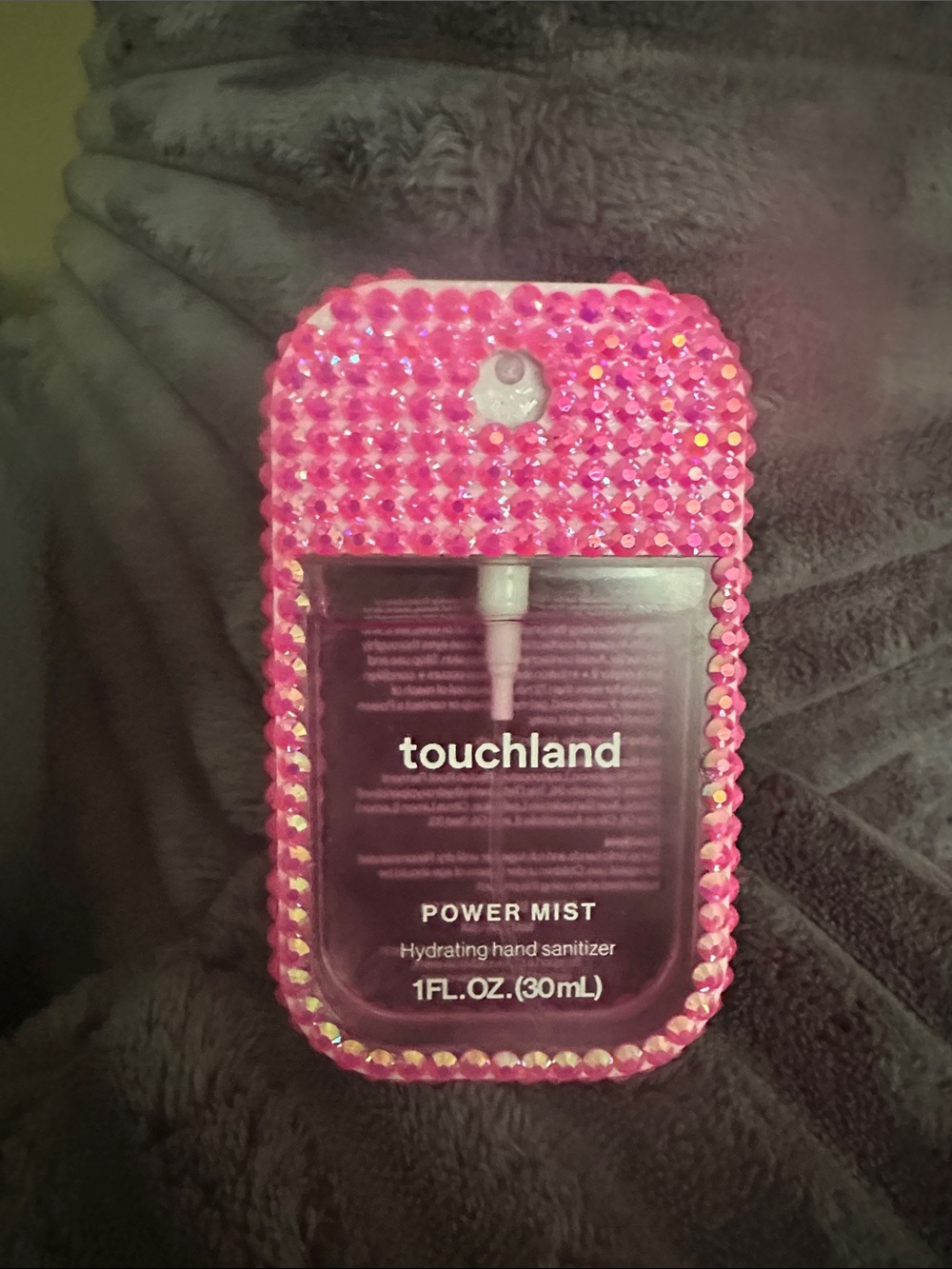 Touchland bling Power Mist Hydrating Hand Sanitizer - Pink